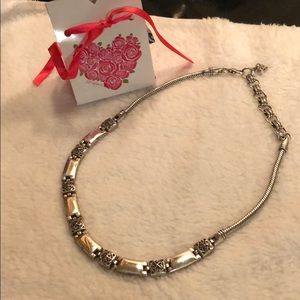 Brighton 18’ silver necklace